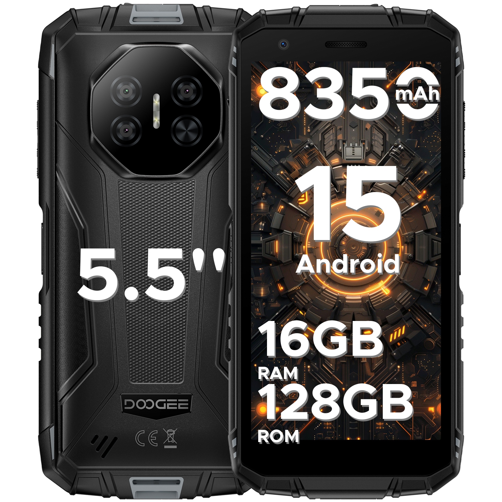Smartfon Doogee Fire 3 Pro 4 Gb 128 Gb 4G (lte) Szary Grey