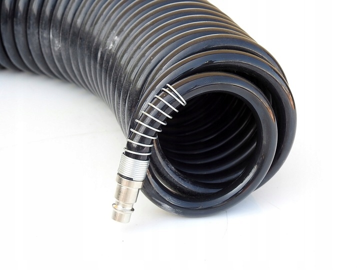 WĄŻ SPIRALNY 15m powietrza do kompresora olejowy Waga produktu z opakowaniem jednostkowym 3 kg