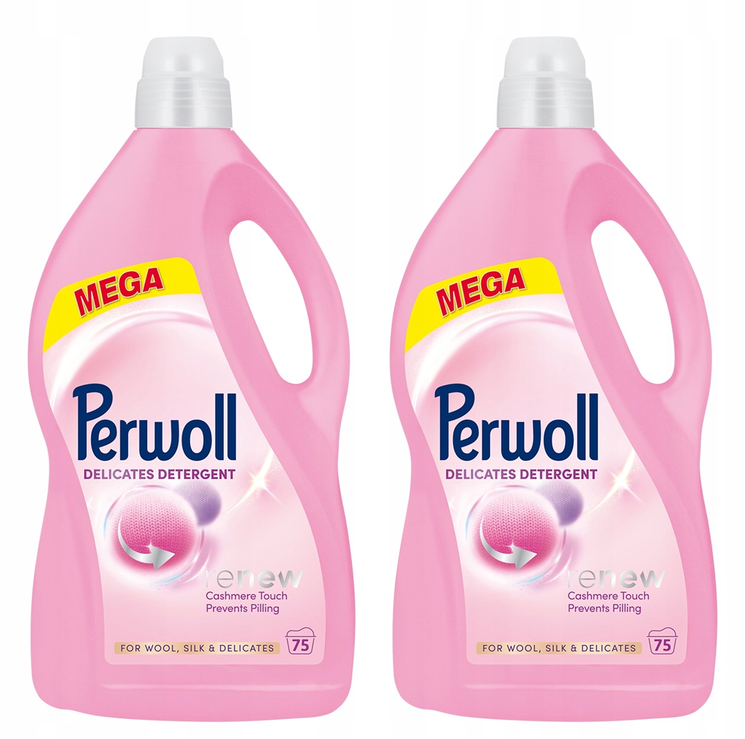 Perwoll Renew Delicates Wool Płynny środek do prania 2x3,75L