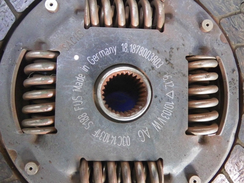 disc 7.5MM pressure plate 1.4TSI PASSAT B7 GOLF VI A3