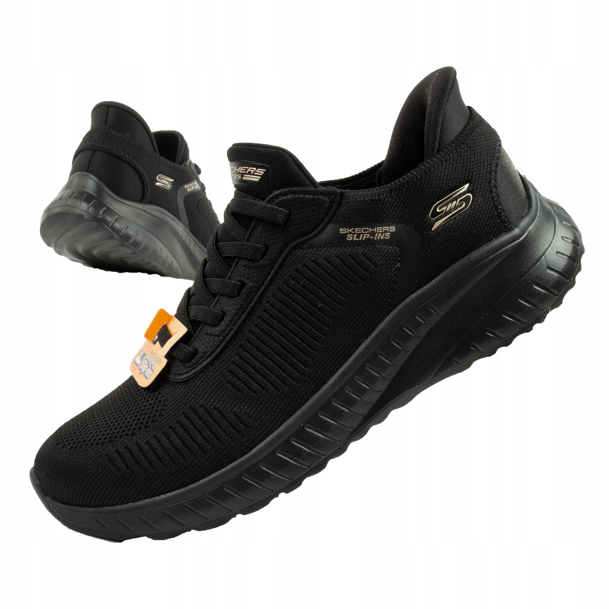 Dámské sportovní boty Skechers Bobs Squad [117497/BBK] Slip-ins