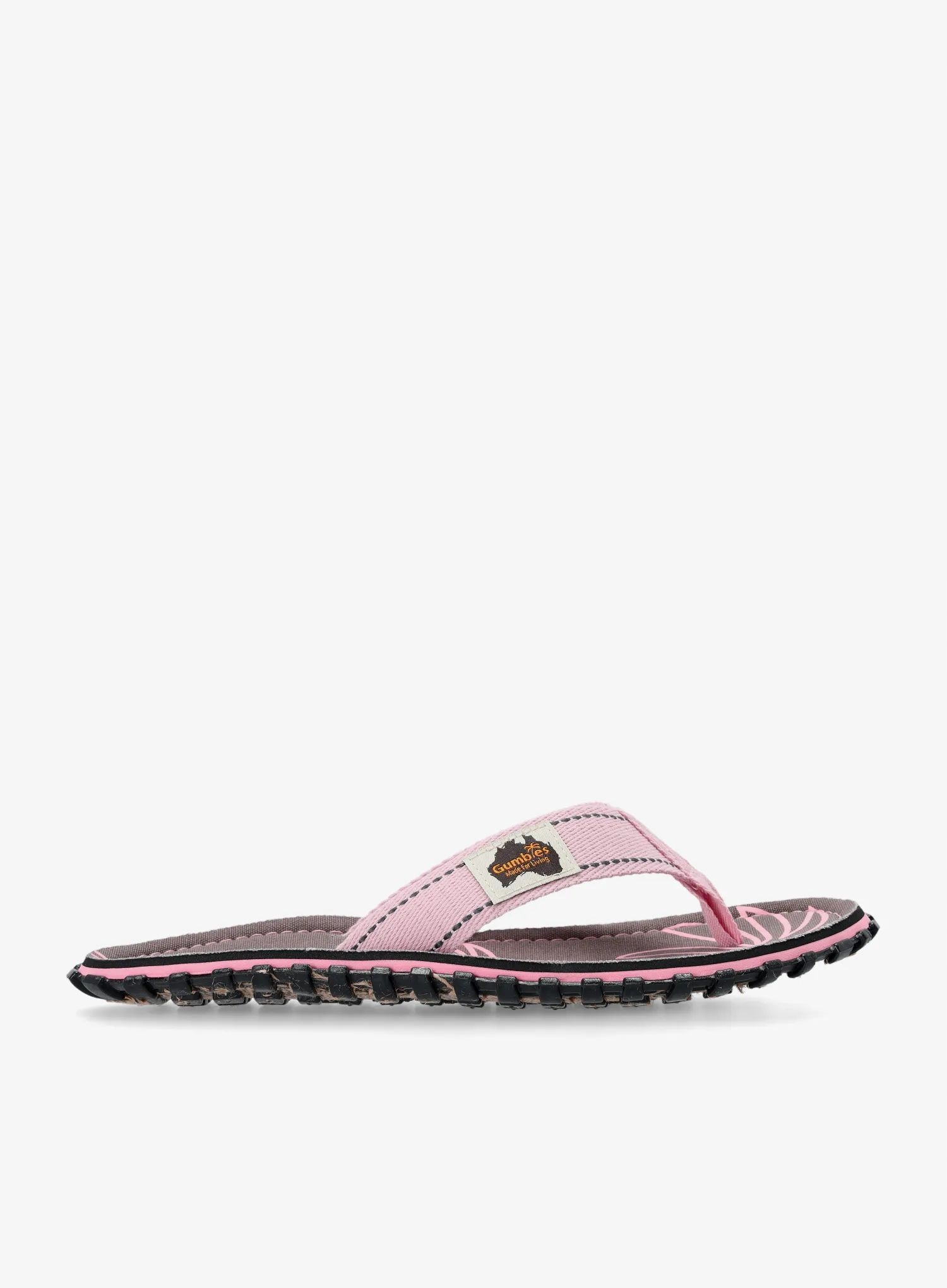 Dámské žabky Gumbies Islander Flip-Flops palm leaf pink 36