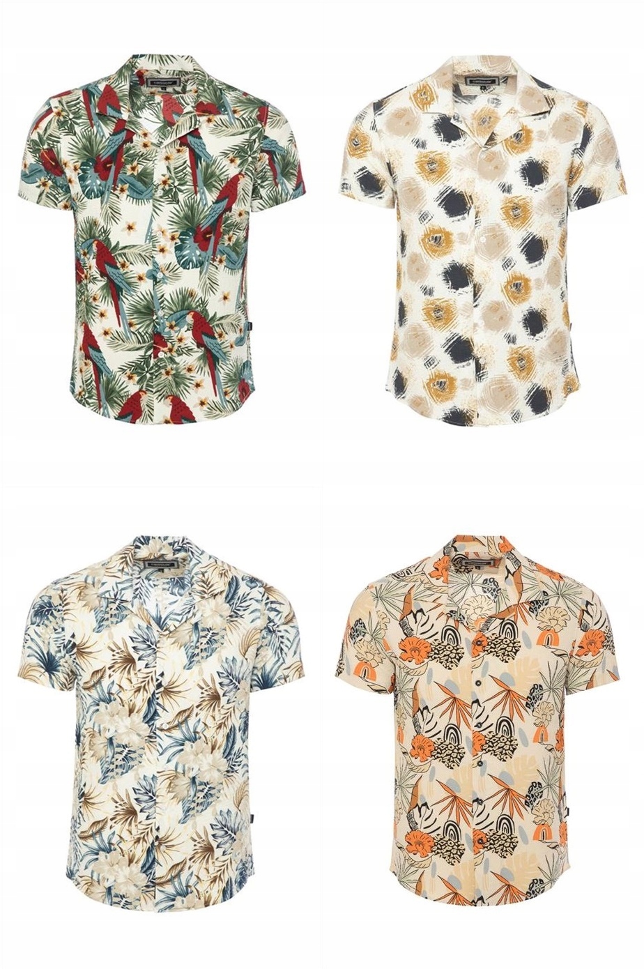 HAWAJSKA KOSZULA MĘSKA PRZEWIEWNA NA LATO - XL Marka Carisma
