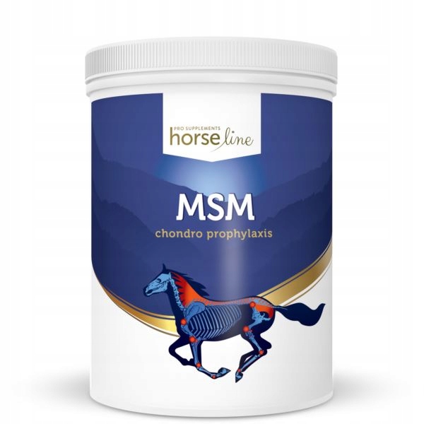 Suplement na stawy dla koni MSM HORSELINEPRO 1300g