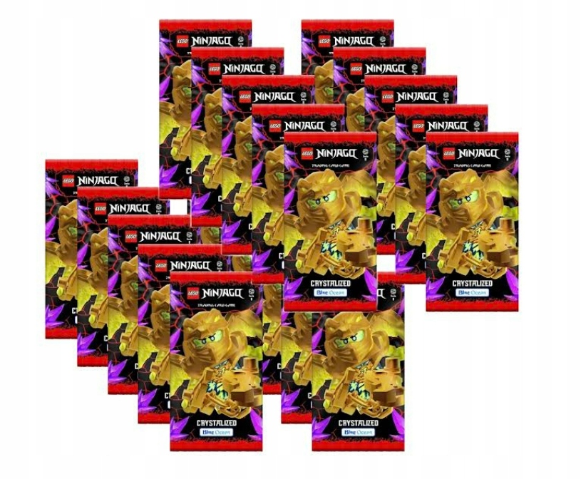 Lego Ninjago seria 8 Crystalized 20 Saszetki Karty