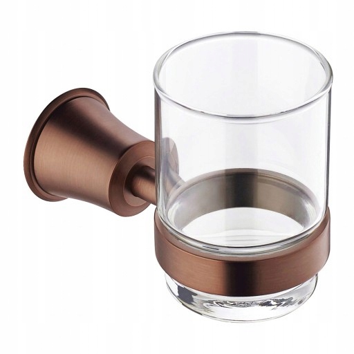 Závesný Mosadzný Sklenený Hrnček Retro, Medený