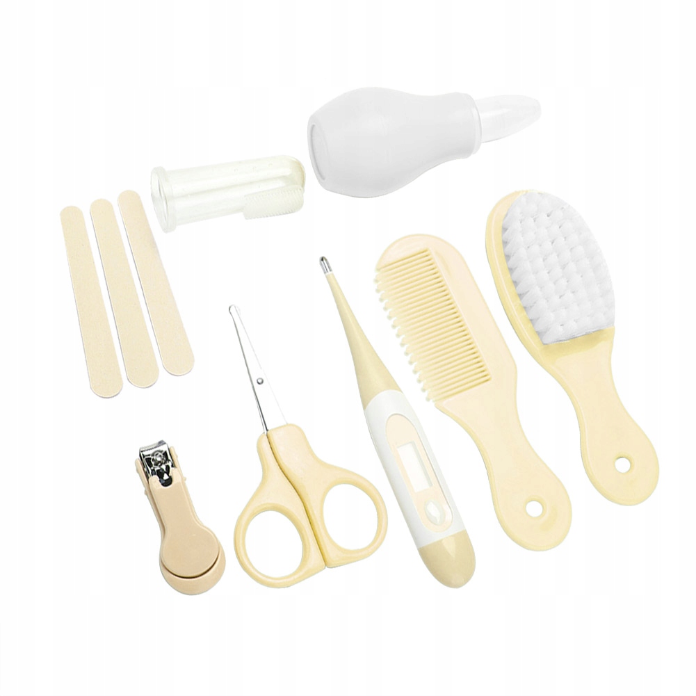 ZESTAW DO PIELĘGNACJI NIEMOWLĄT 8-CZĘŚCIOWY NIEZBĘDNIK MAMY Marka inna marka