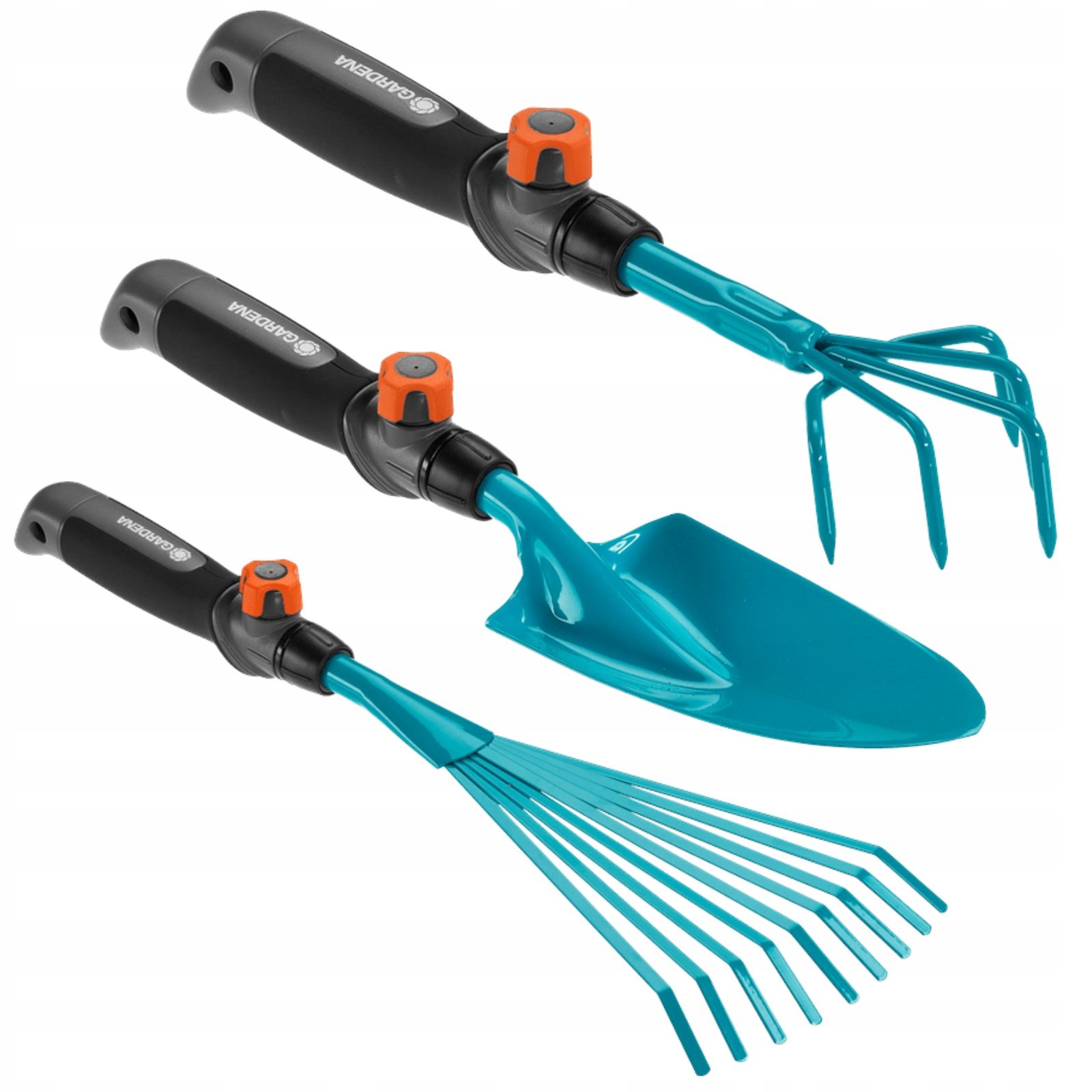 

Małe grabki Łopatka +Pazurki Gardena Combisystem