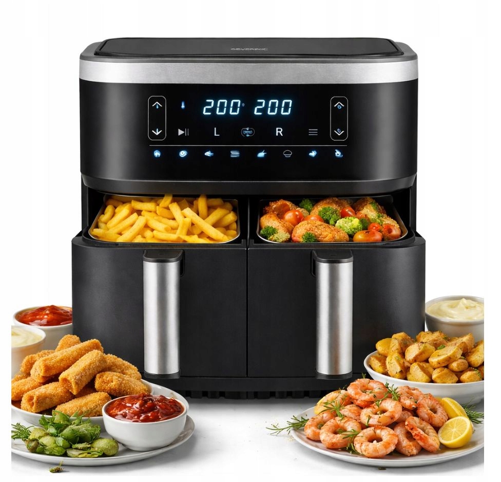 Severin FR2453 fritéza bez tuku air fryer fritéza velká