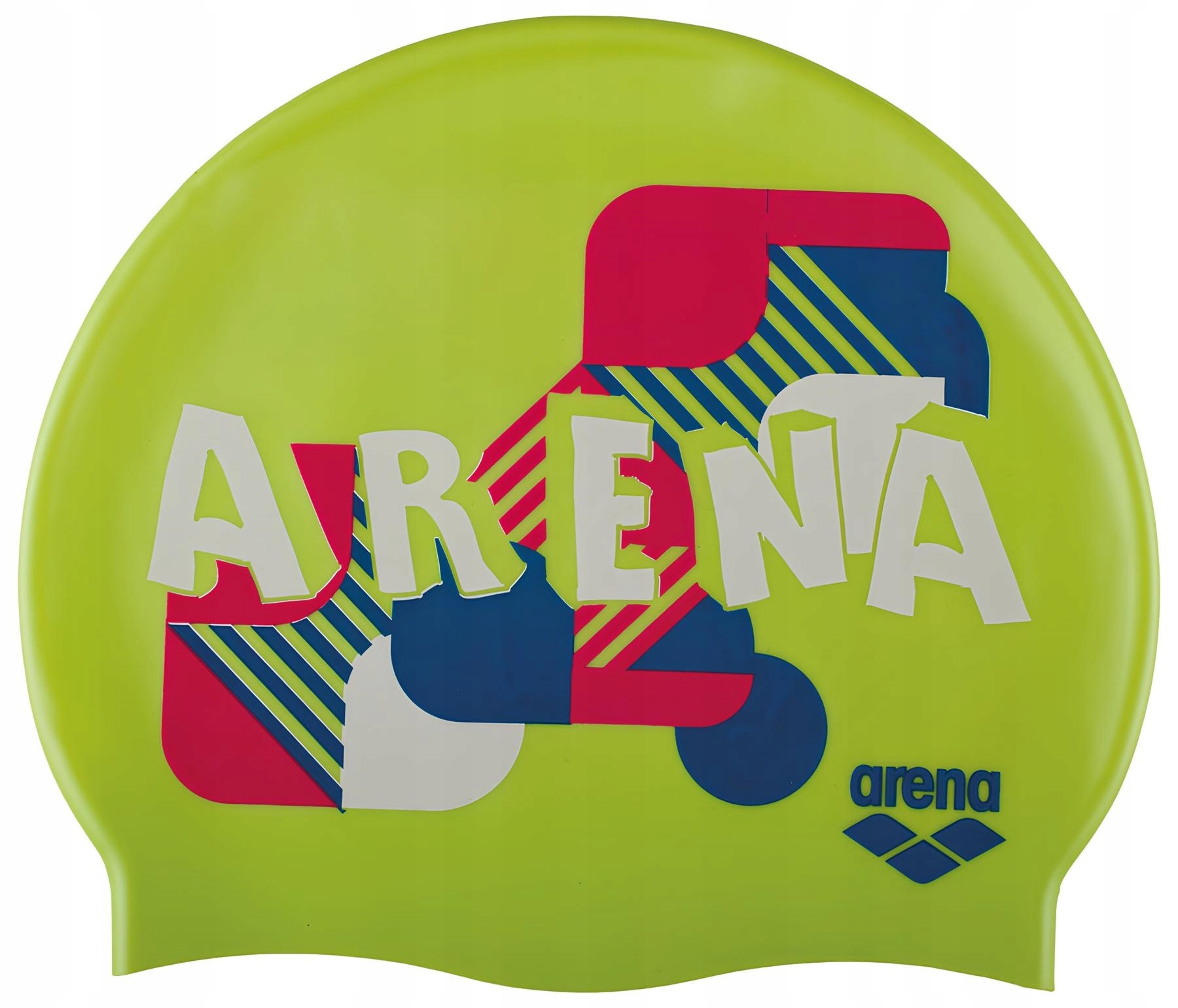 CU104 Czepek Pływacki Dla Dzieci Silikonowy Na Basen ARENA Print 5-10l