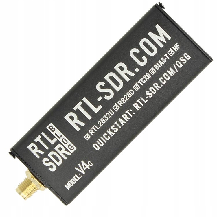Rtl-sdr RTL2832U Dvbt V4c Usb-c odbiornik Sdr szerokopasmowy 500kHz-1766MHz
