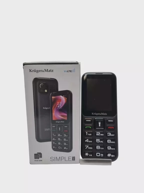 Telefon komórkowy Kruger&Matz Simple 930 128 MB / 128 MB 4G (LTE) czarny