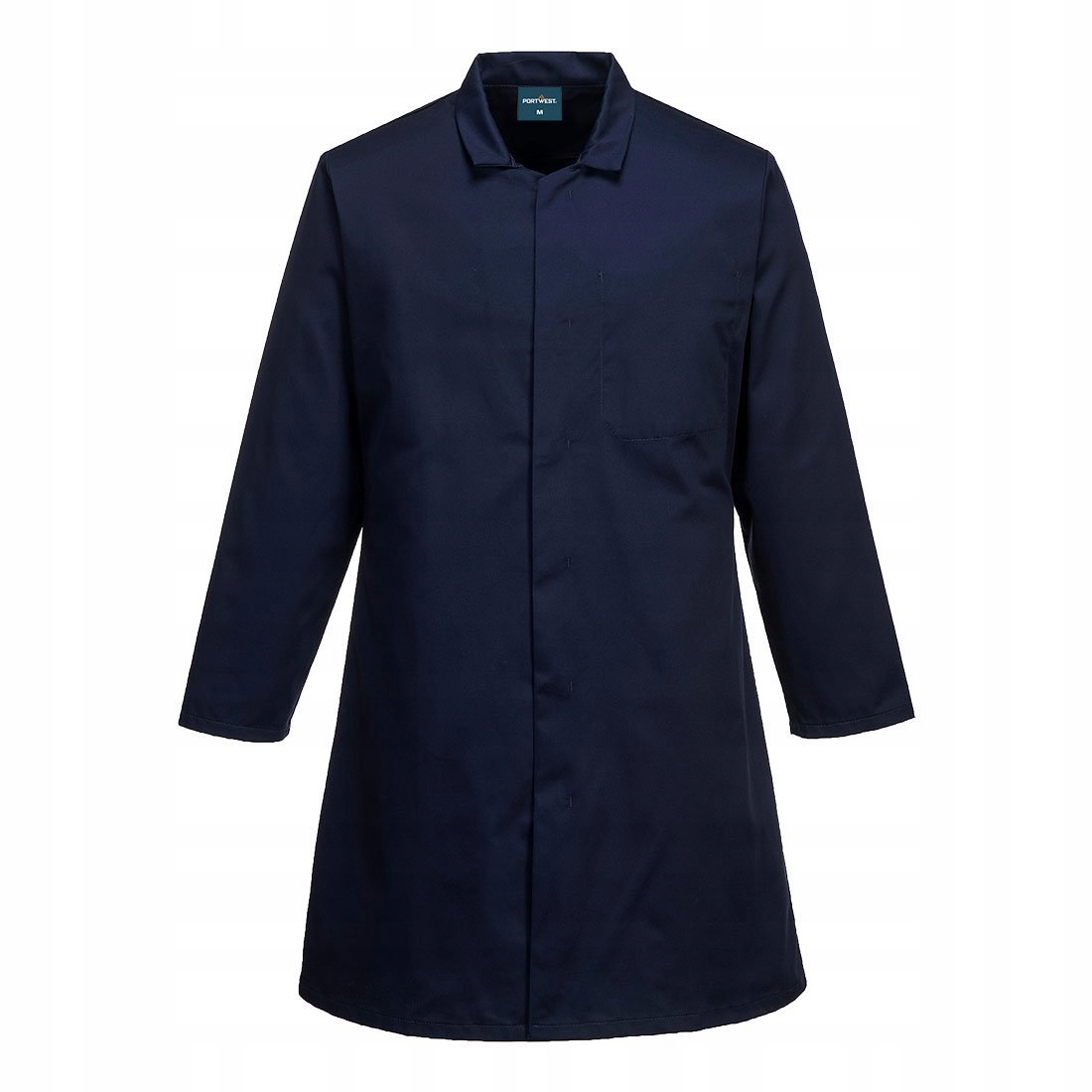 Pánská potravinová zástěra s 1 kapsou, praní 60C vel. S Granátová R