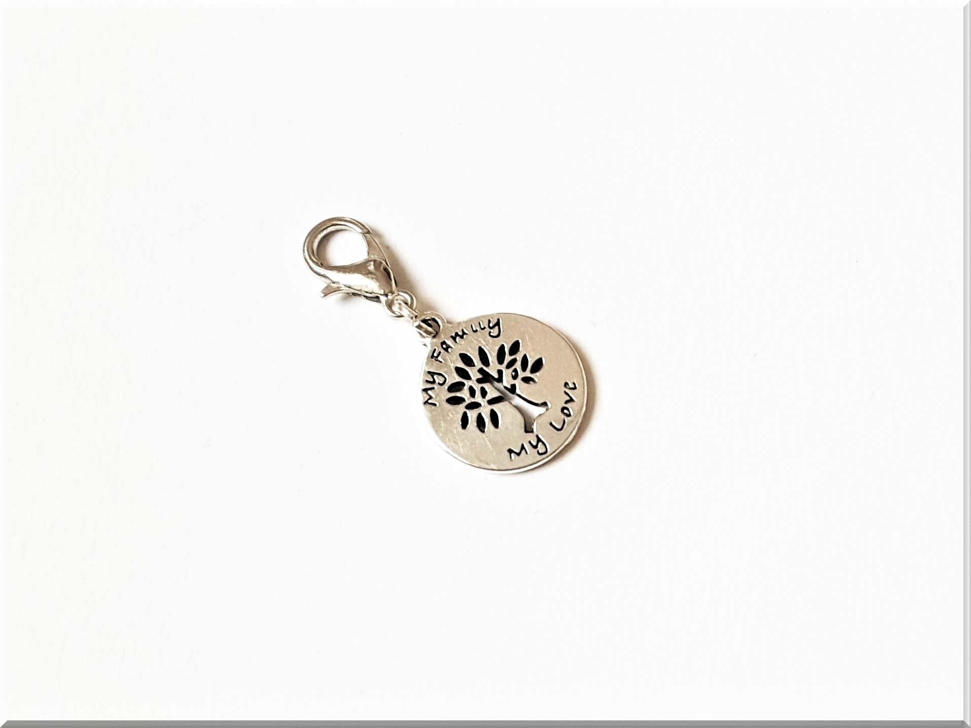 

Metalowa Zawieszka Charms Drzewo Genealogiczne