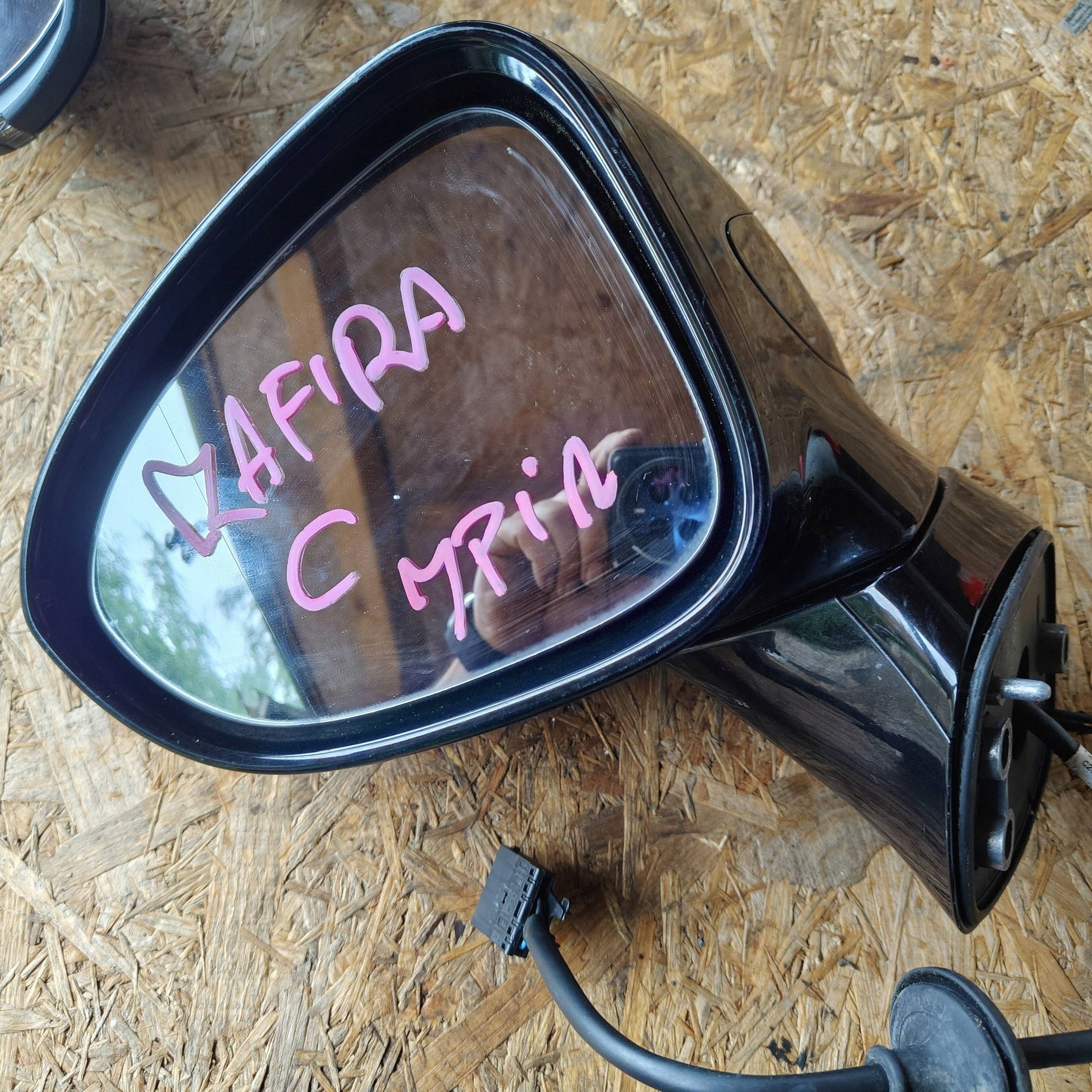 Opel Zafira C mirror side left side 7 pin