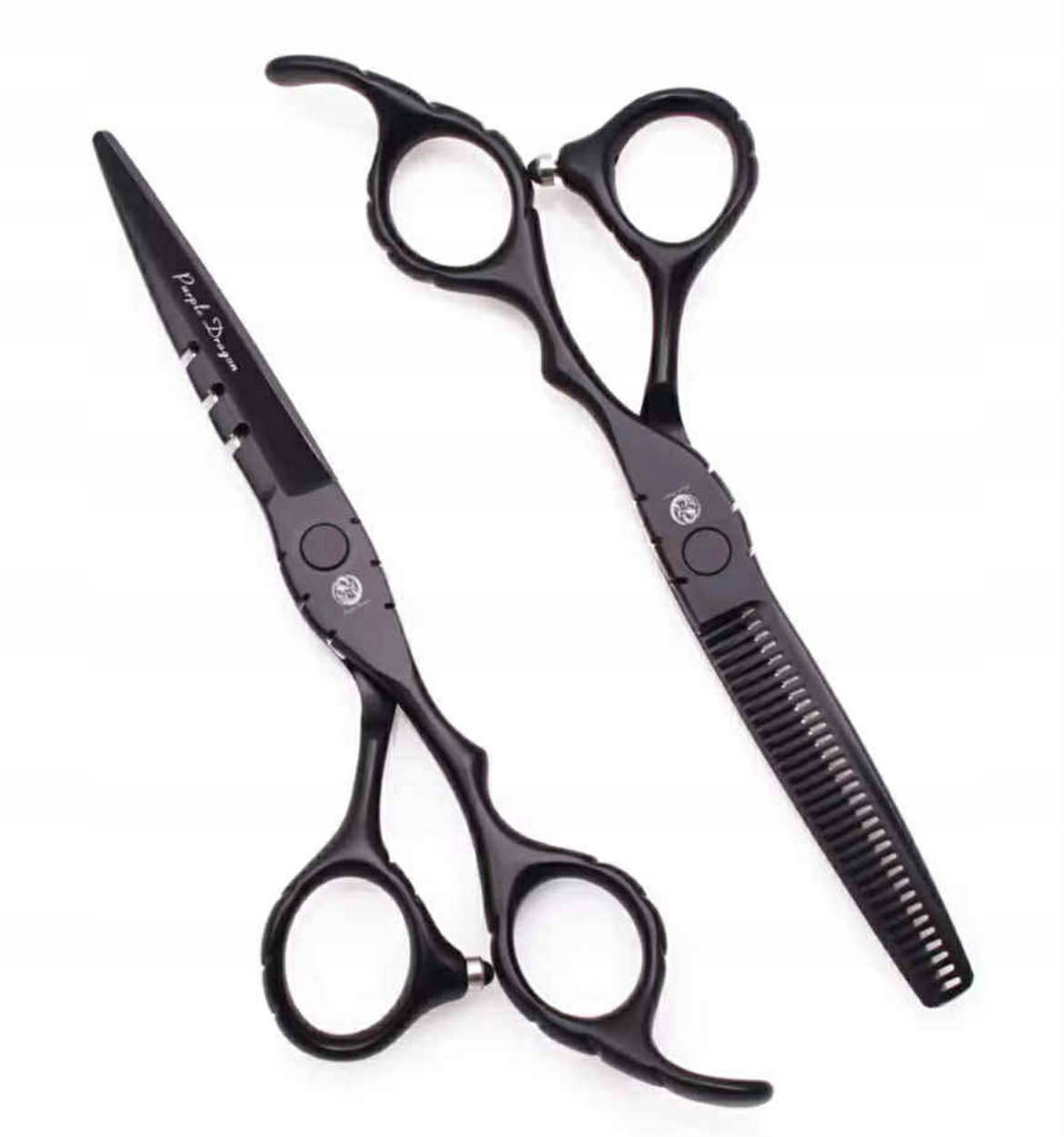 Profesjonalny zestaw nożyczek do strzyżenia i cieniowania nożyczki 6.0"