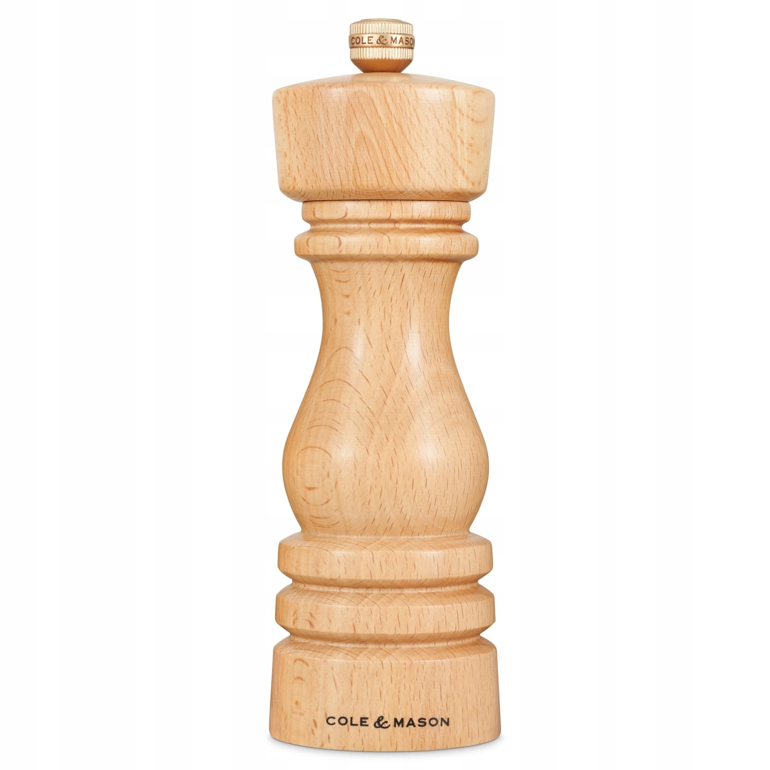 Mlýnek na pepř London Precision+ přírodní buk 18 cm