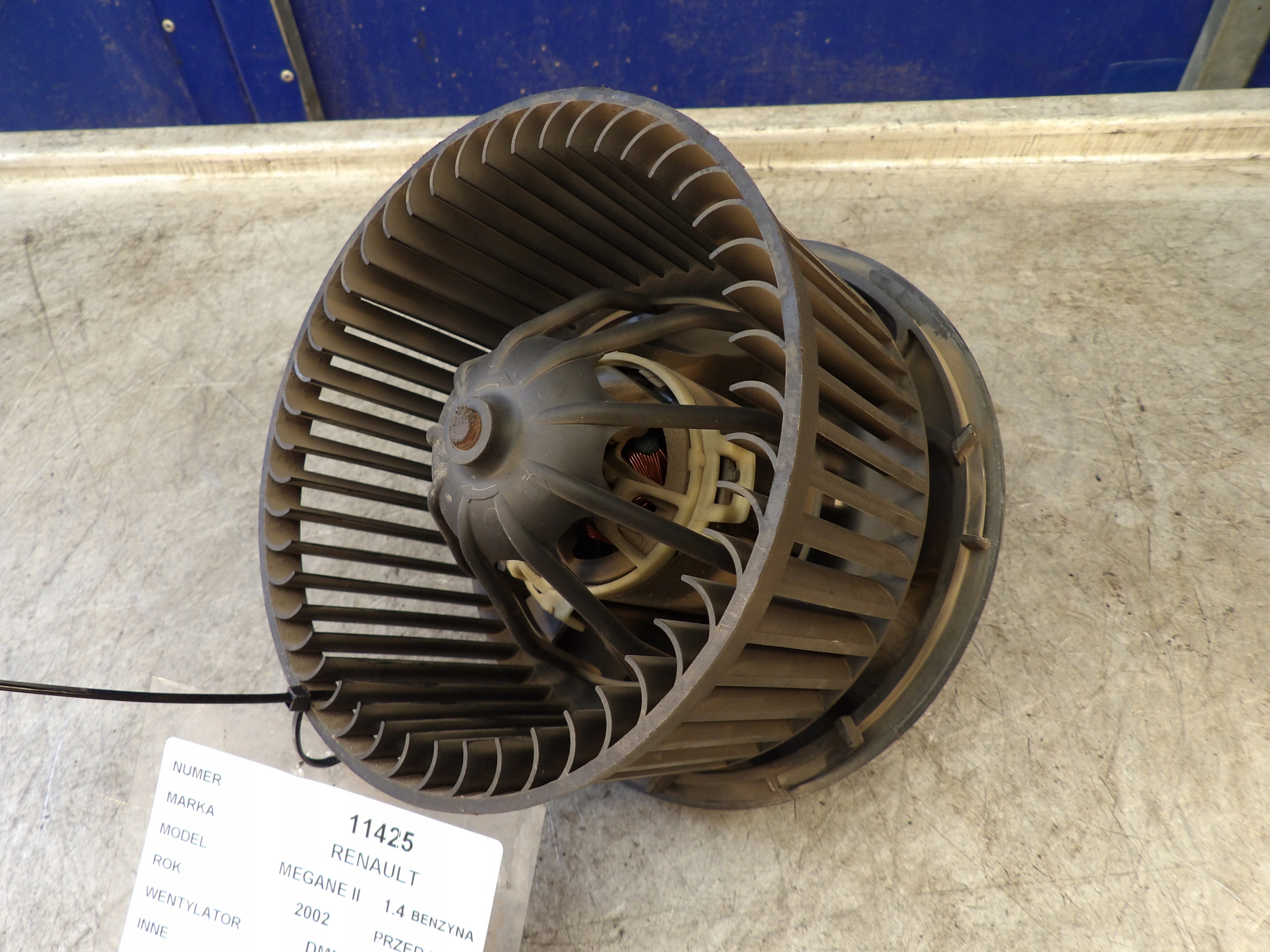Renault Megane II ventilátor topení GMVB84AC M030910G
