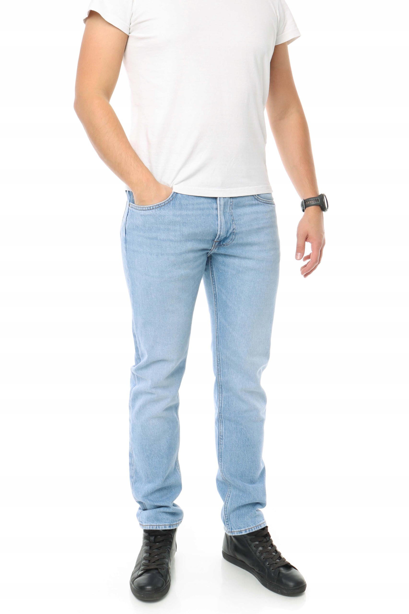 LEE RIDER spodnie męskie zwężane jeansy W31 L32 Marka Lee