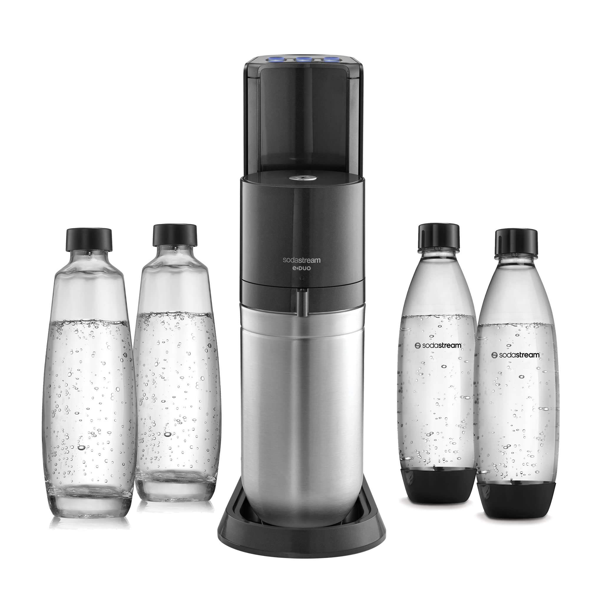 Sodastream 1100469490 Saturátor na vodu, čierny,