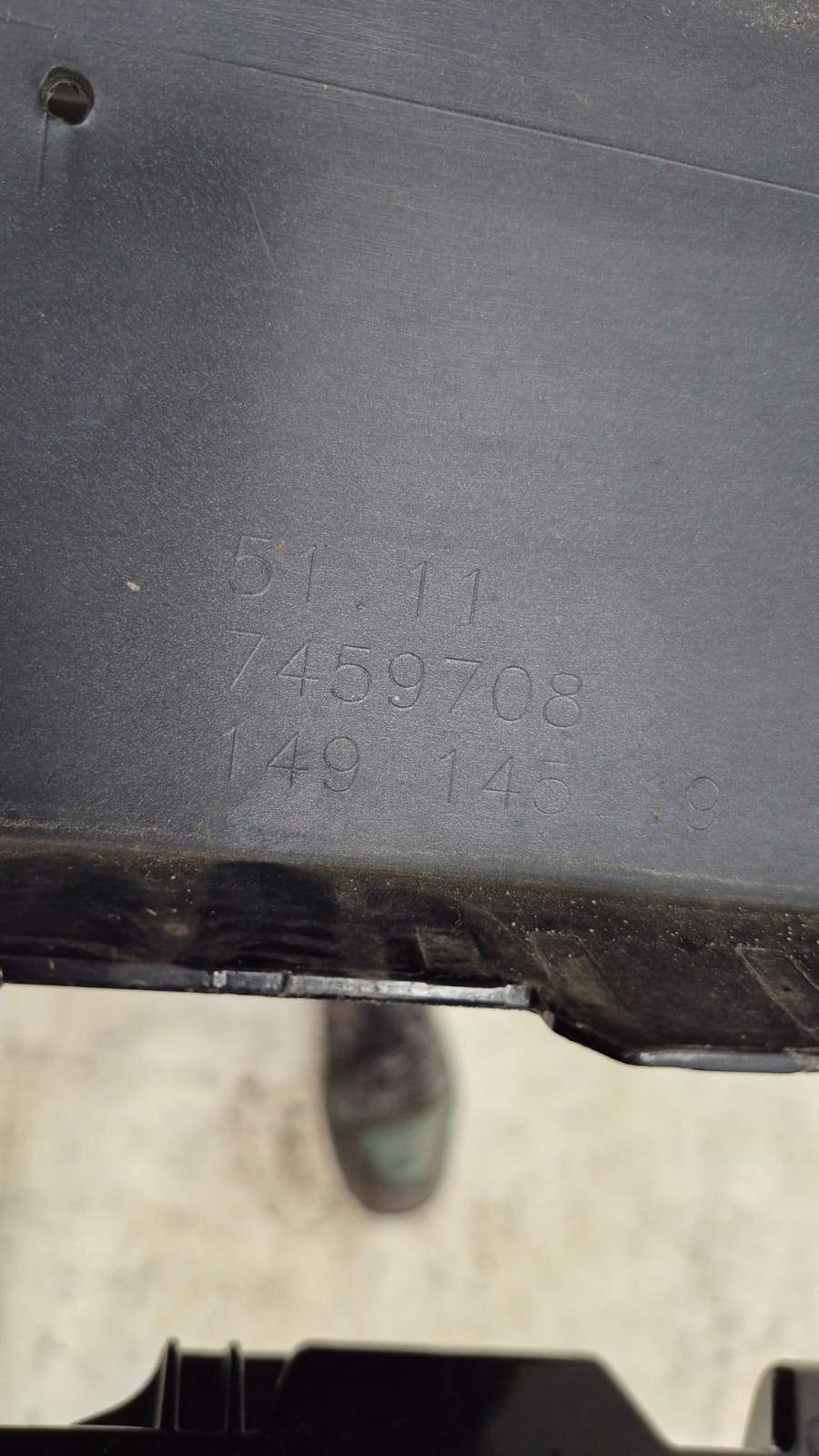 BMW 1 F40 19-24 bumper front front PDC
