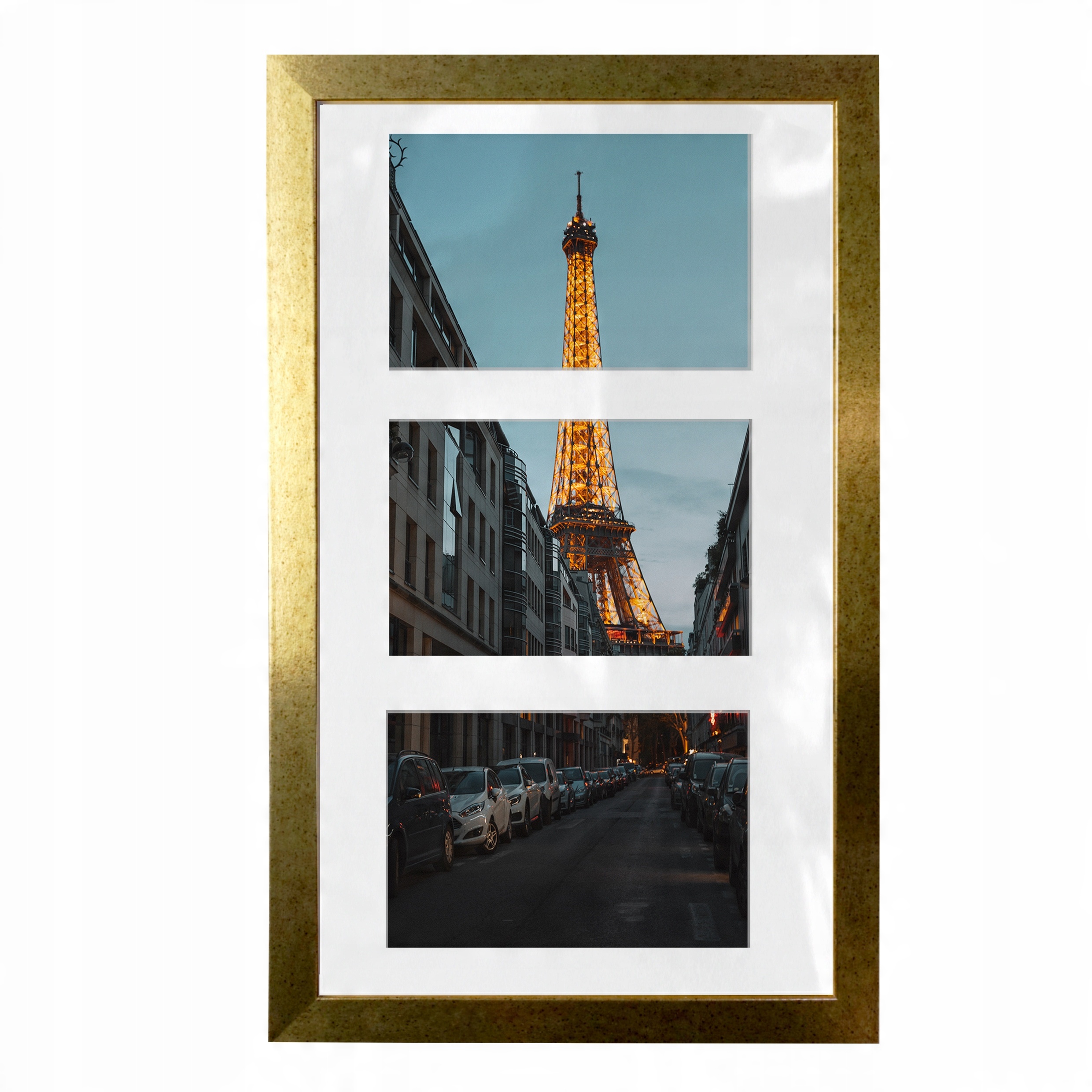 

Galeria Ramka Na Zdjęcia 3x 13x18 Mdf Neo Złoty