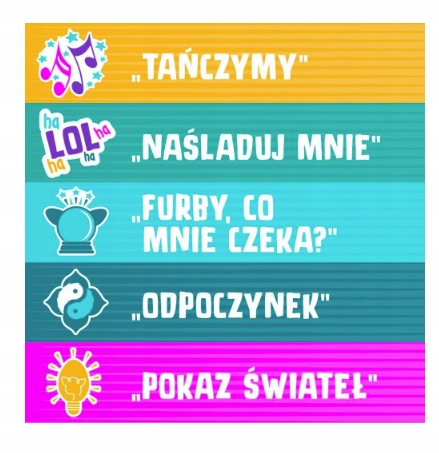 FURBY Interaktywna maskotka Fioletowa Hasbro F6743 Bohater Furby