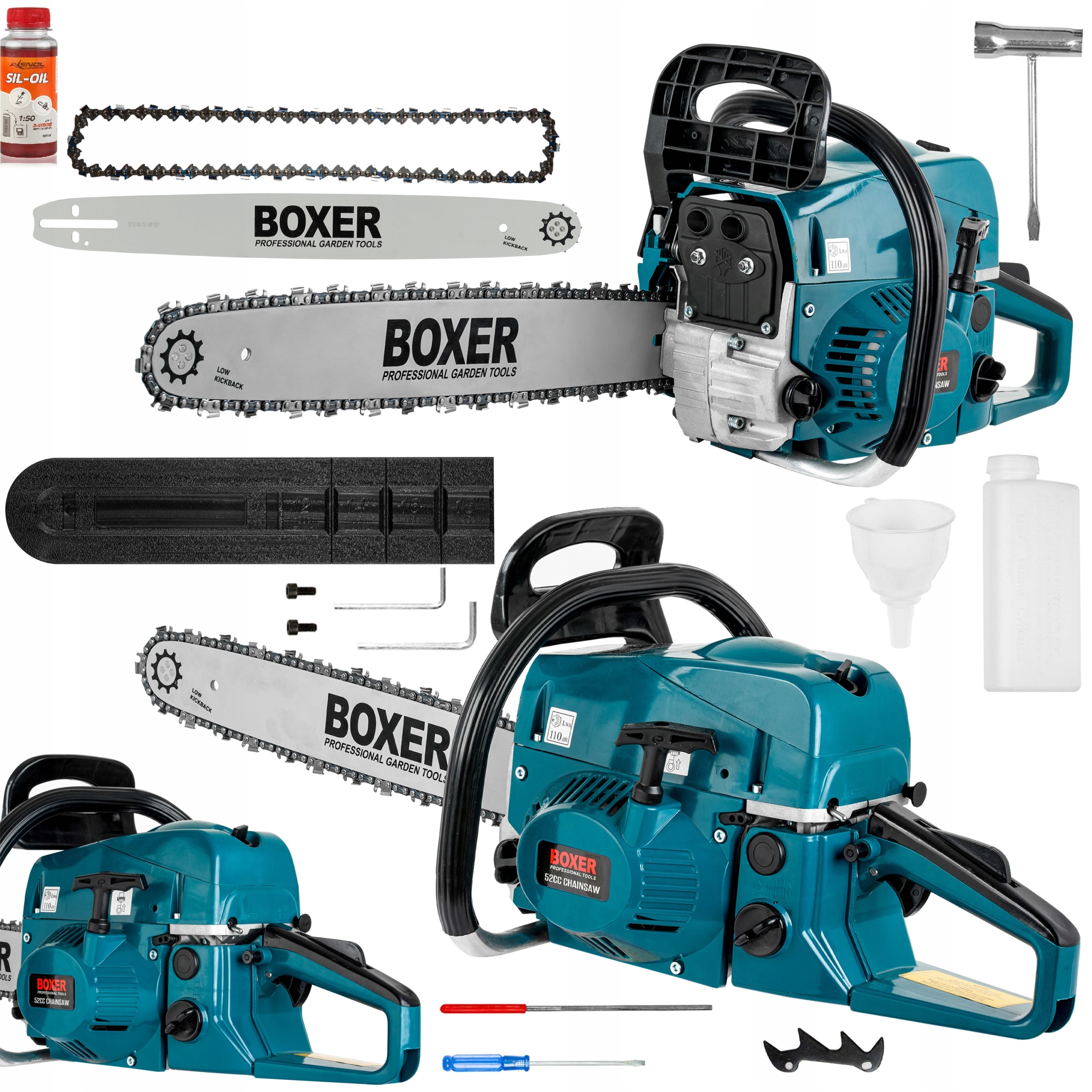 

Mocna Piła Spalinowa Pilarka Łańcuchowa 5.9KM +ole