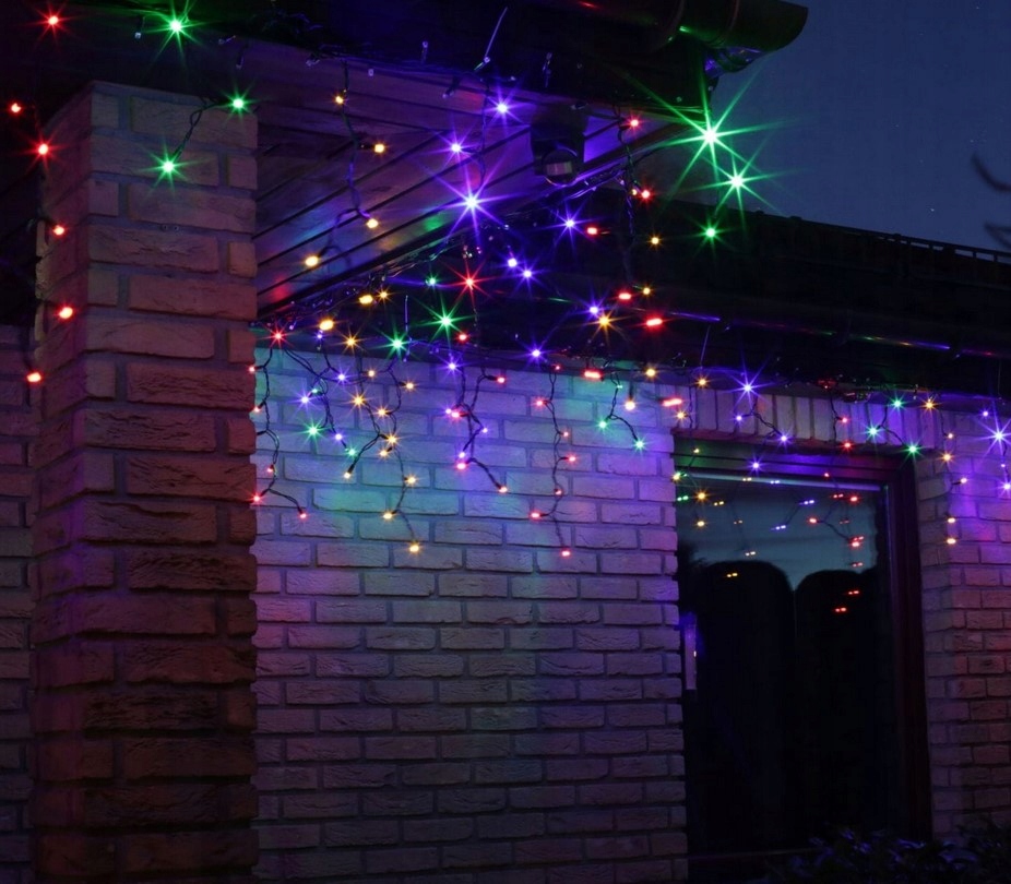 SOPLE FLASH 300 LED ZEWNĘTRZNE KOLOROWE CHOINKOWE lampki MULTIKOLOR Marka inna