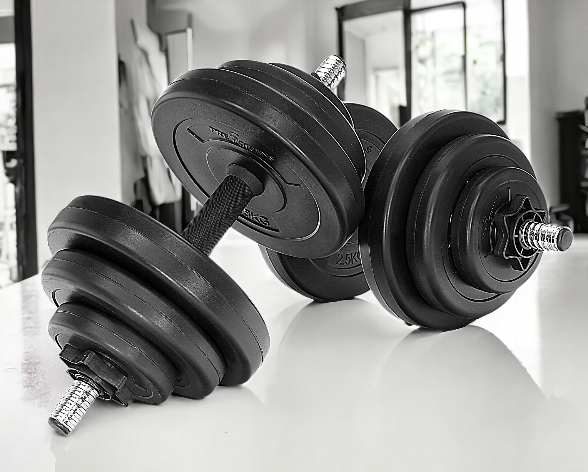 HANTLE REGULOWANE ZESTAW HANTLI HANTELKI SZTANGIELKI DO ĆWICZEŃ 2x10kg 20KG Model ZESTAW HANTLI 2x10 kg HANTLE REGULOWANE 20KG