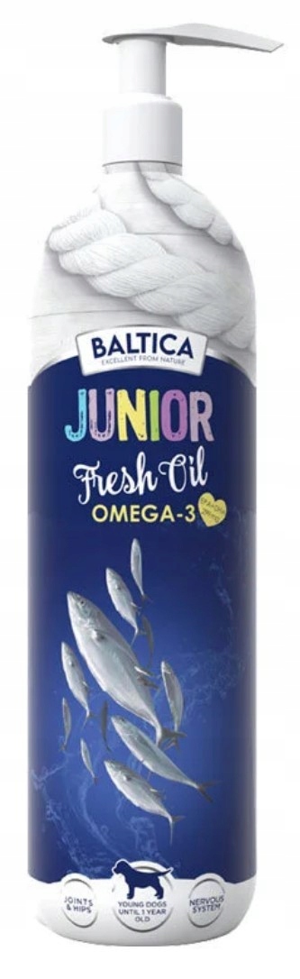 Baltica Excellent Suplements Junior Omega-3 Oil 1000 ml