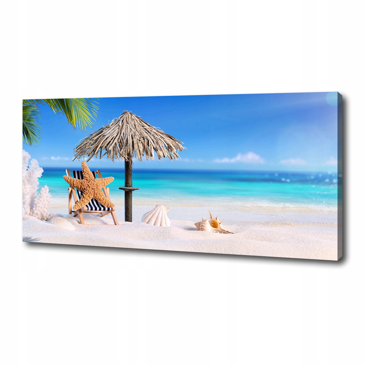 

Foto obraz na płótnie Wakacje na plaży 125x50 cm