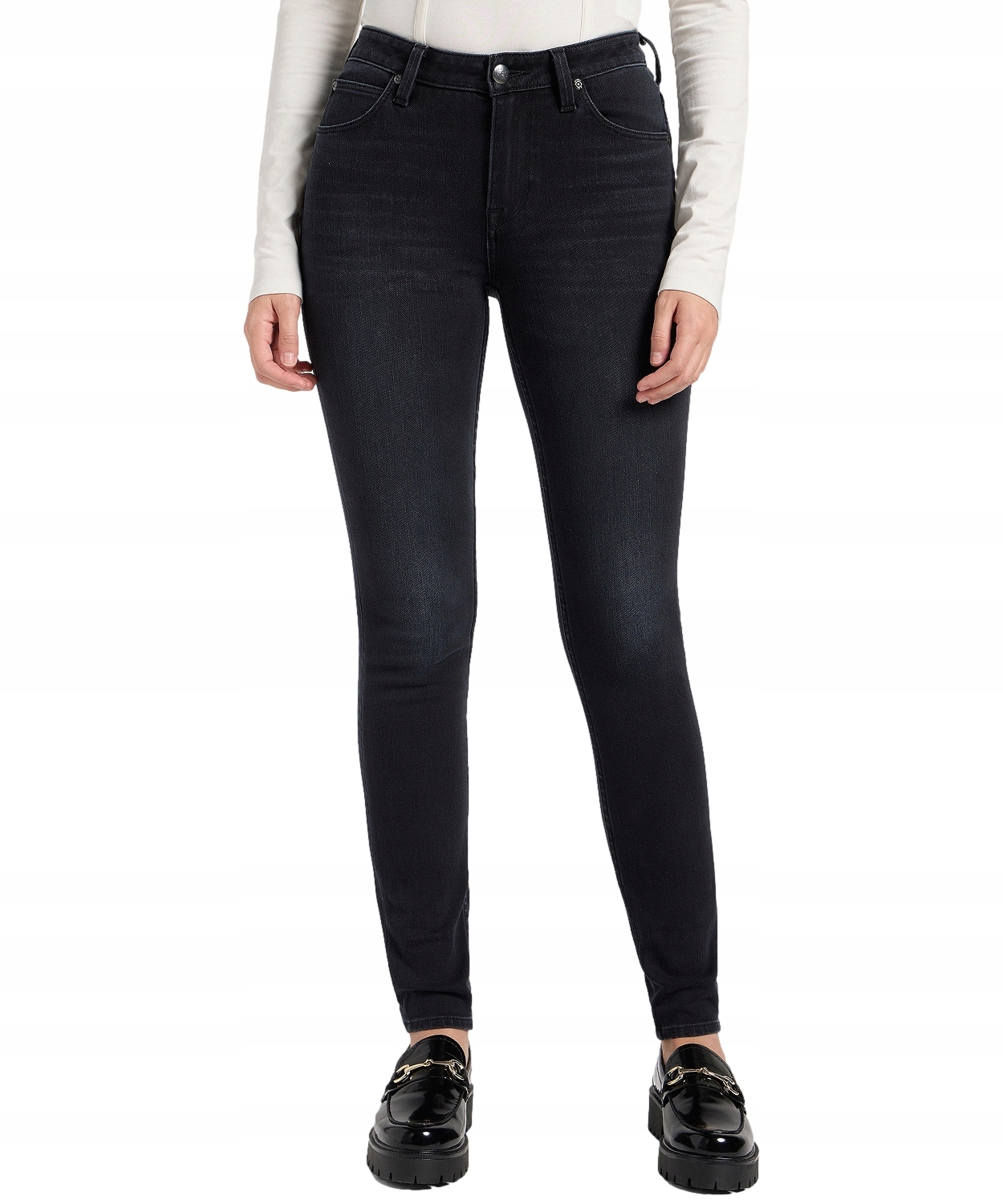 Džíny Lee Scarlett High 112370899 Brain Fog W 28 L 33