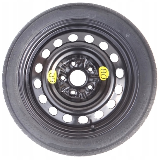 KOŁO DOJAZDOWE R16 TOYOTA C-HR CHR + POKROWIEC Kod producenta KD51143601258016LL/TOY/CHR