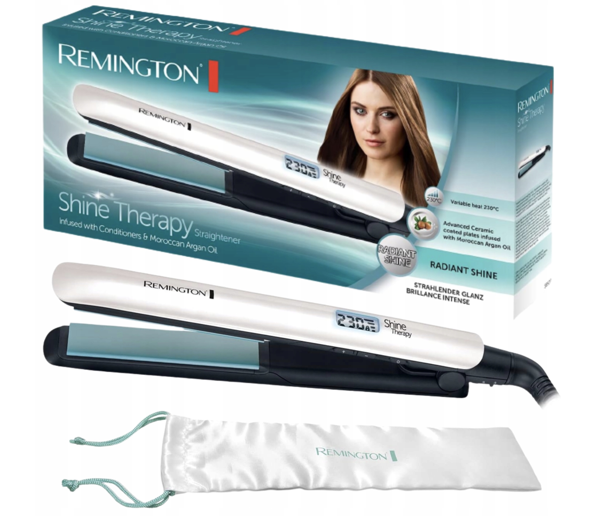 Prostownica Do Włosów Remington Pro Ceramiczna Dla Kobiety-Zdjęcie-0