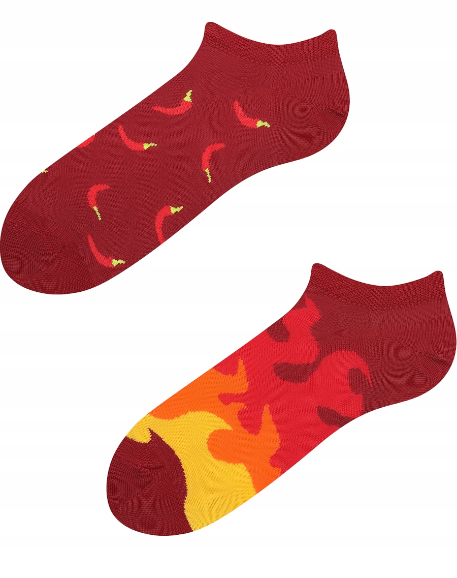 

Kolorowe stopki Todo Papryczki Chilli Low 35-38