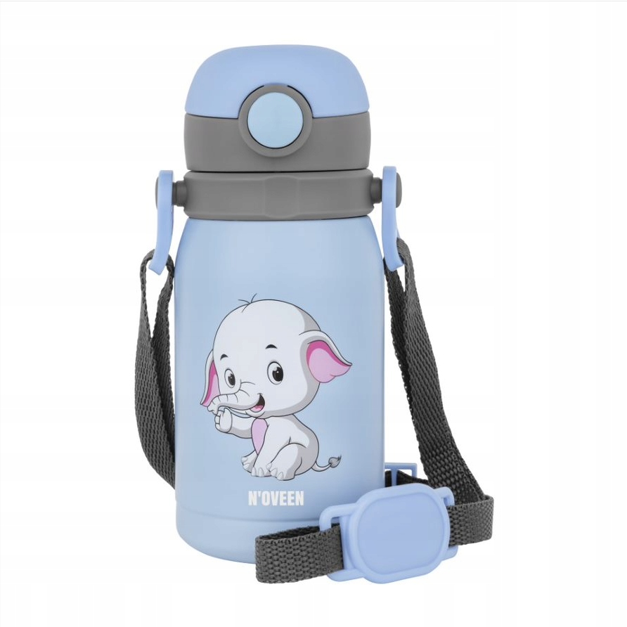 BUTELKA BIDON KUBEK DLA DZIECI 2w1 NIEKAPEK SŁOMKA Kod producenta TB562 Blue