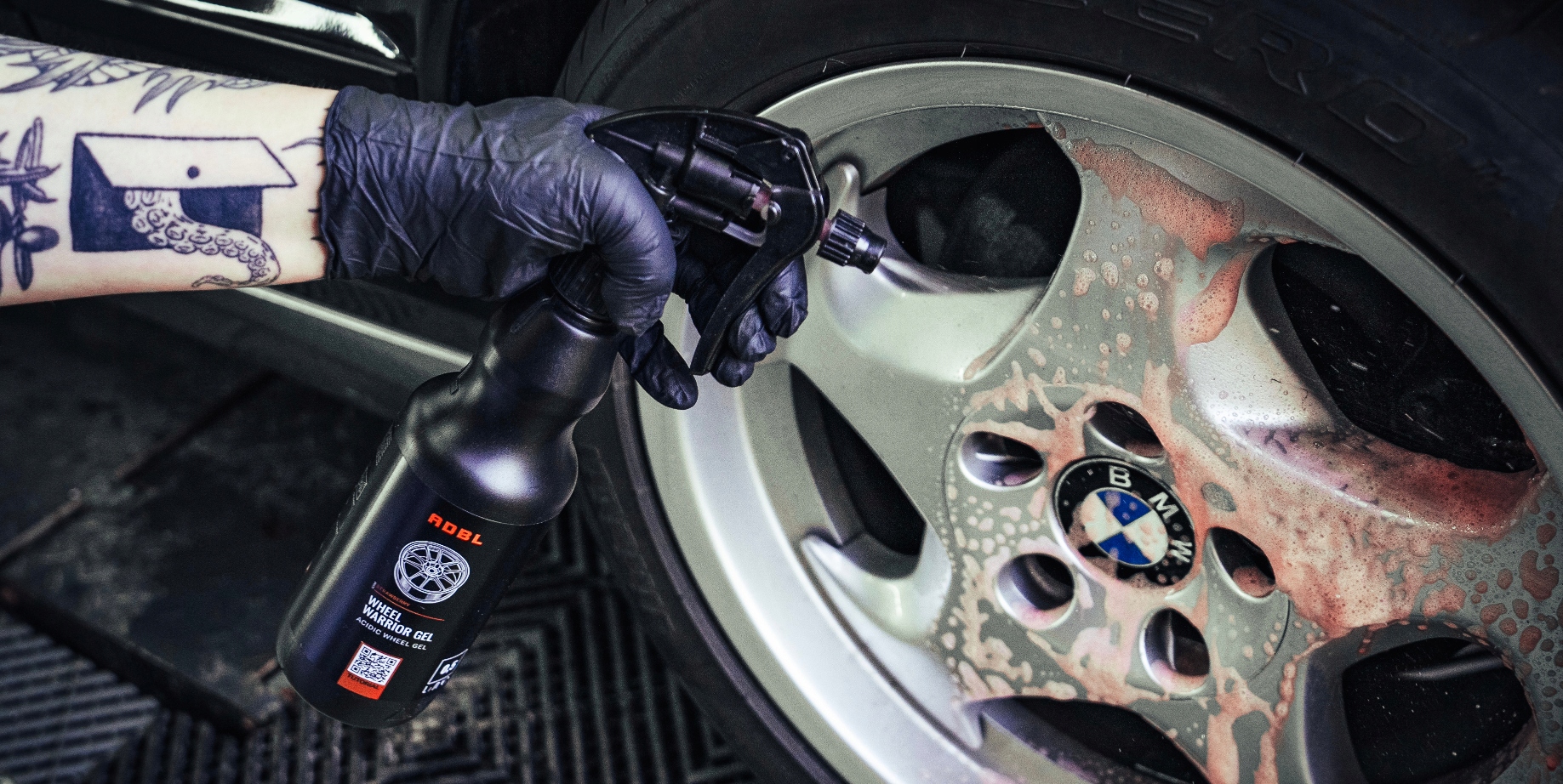 ADBL WHEEL WARRIOR GEL KWAŚNY ŻEL PŁYN DO CZYSZCZENIA MYCIA FELG 5000 ML Producent ADBL