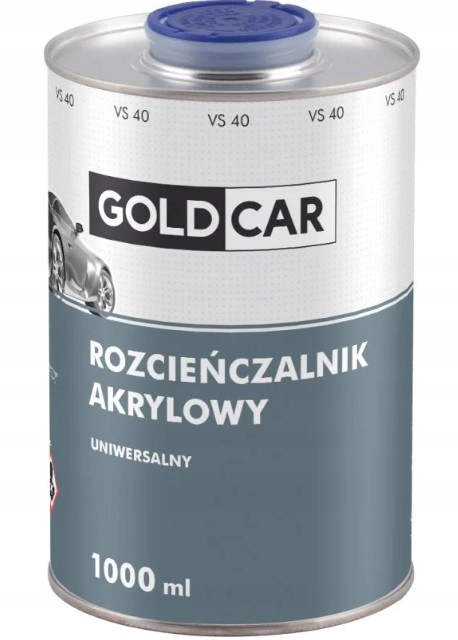 Rozcieńczalnik Goldcar akrylowy uniwersalny 1l