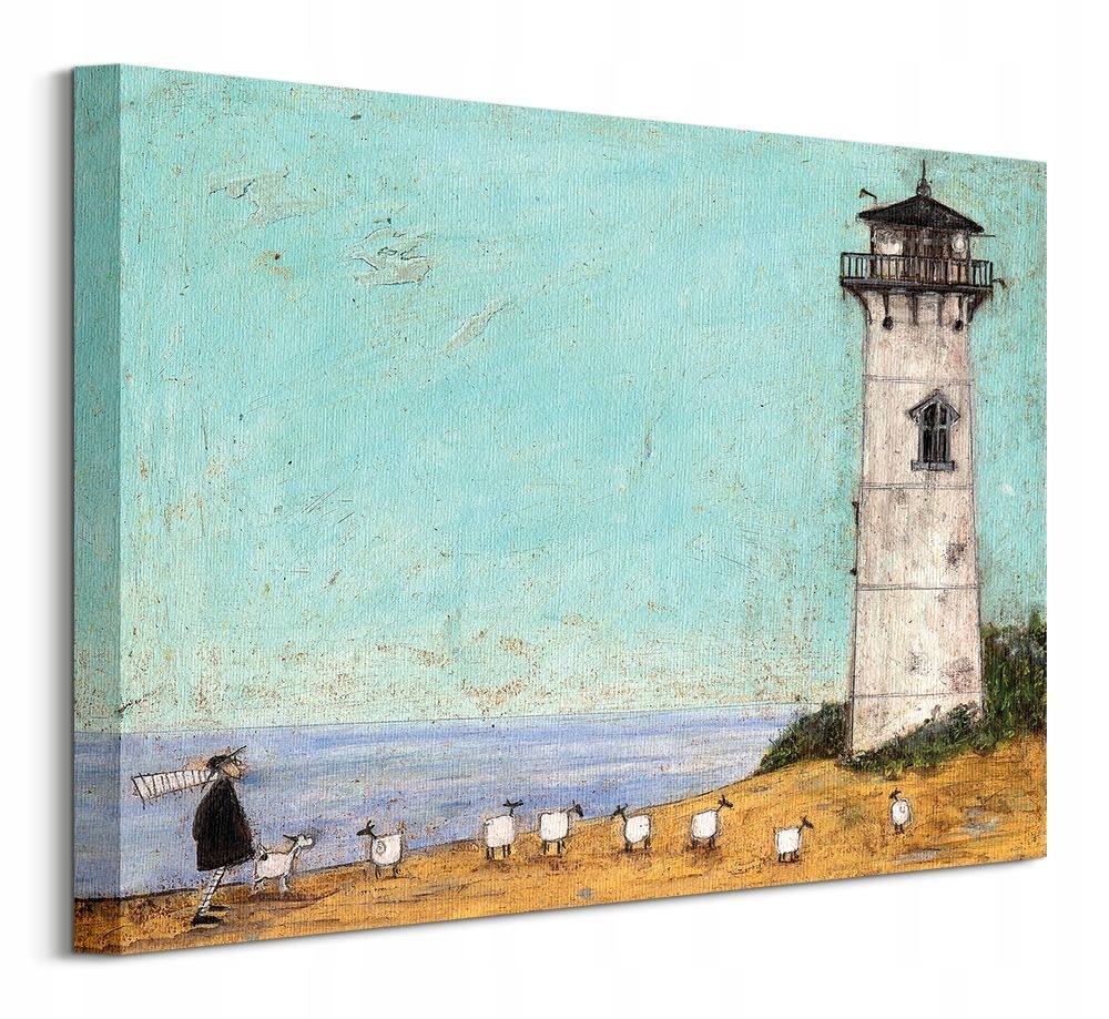 

Obraz Sam Toft Ernest Owce i Latarnia 50x40 cm