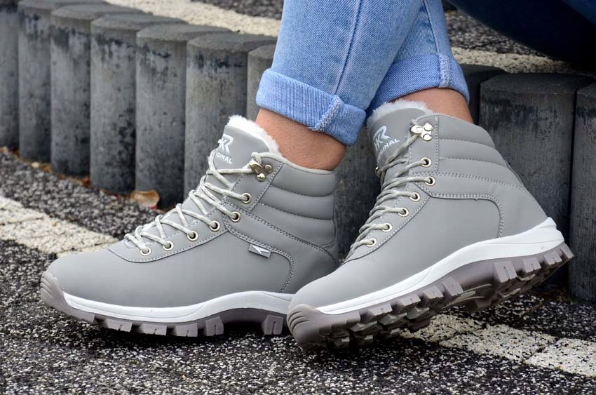 GÓRSKIE ORGINALNE ZIMOWE BUTY TURYSTYCZNE SPORTOWE MŁODZIEŻOWE OCIEPLANE TX Kolor wielokolorowy