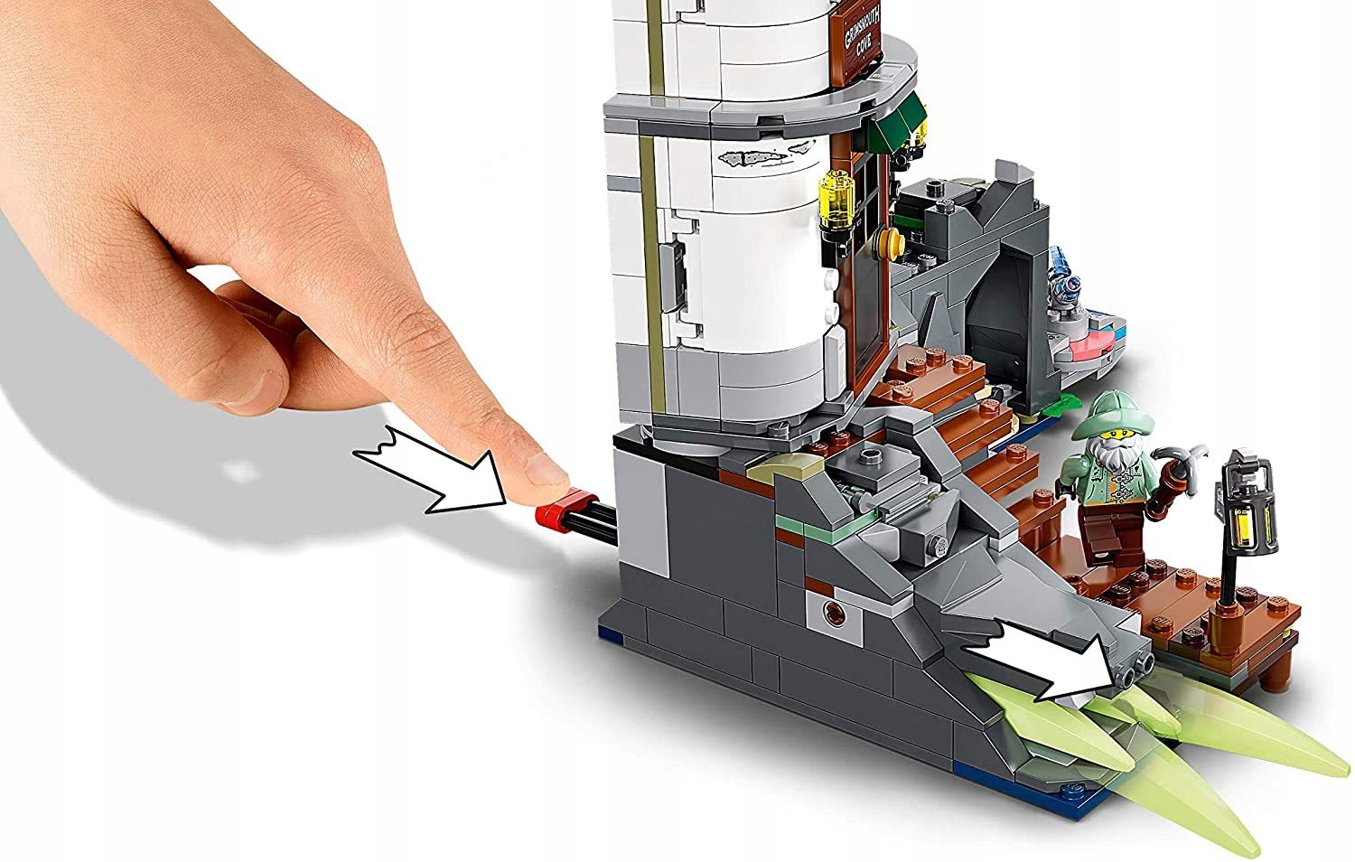 Lego 70431 Hidden Side Latarnia Ciemności, z Marka LEGO