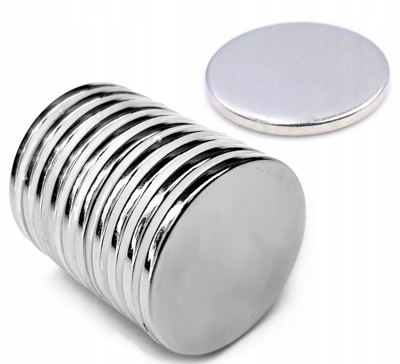 

Magnesy Neodymowe 6x1 mm 10 Sztuk