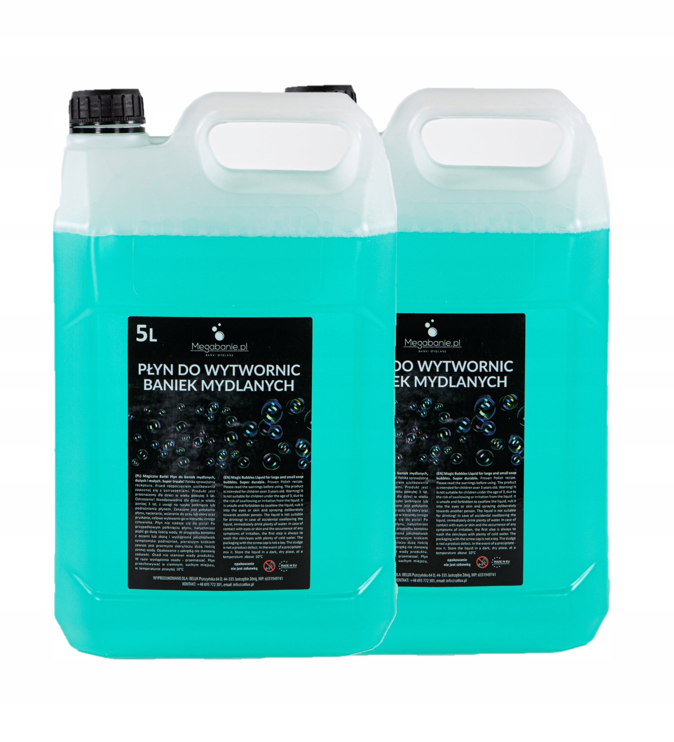 

Płyn Do Wytwornicy Baniek Mydlanych 10L