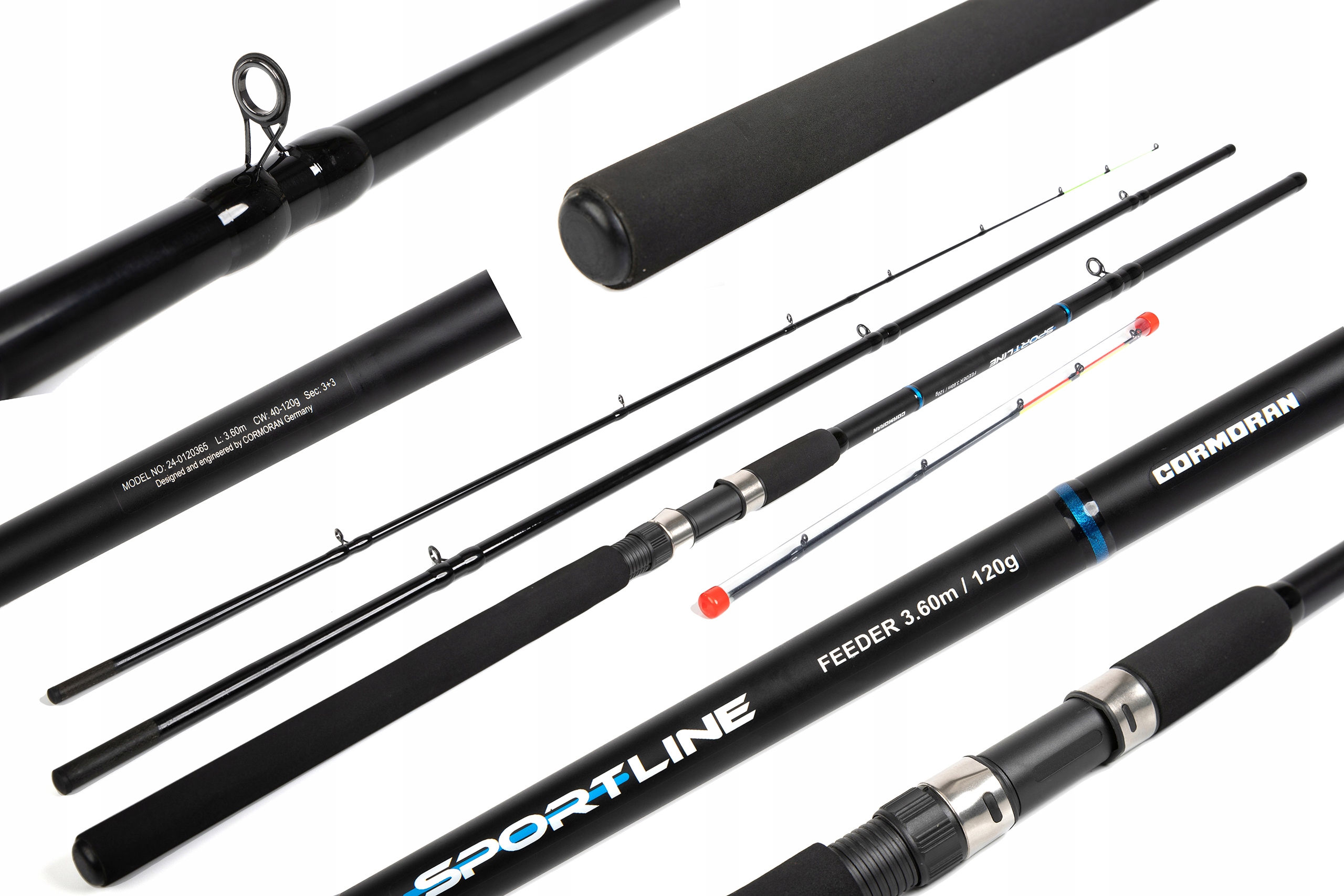 Cormoran Feederový Prut Sportline 3,6 M 40-120 G,:":