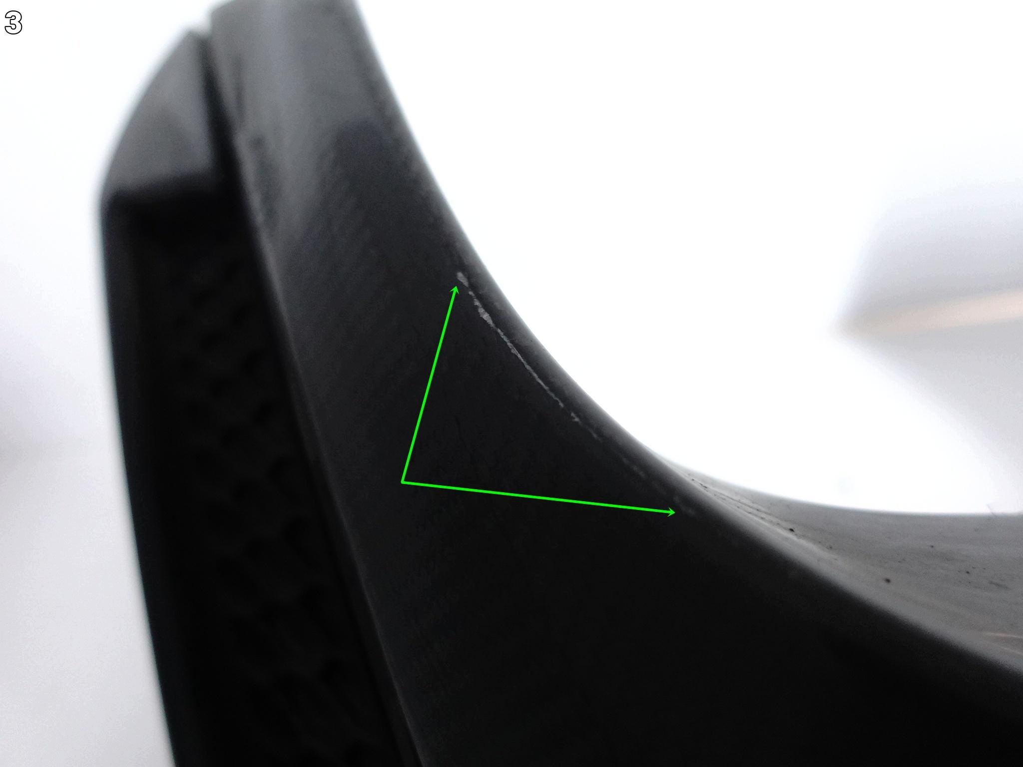 MASERATI GRECALE TROFEO M182 22- SPOILER diffuser CARBON W bumper rear part original