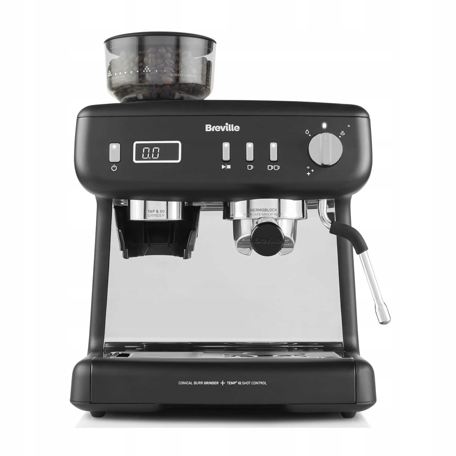 Kolbový kávovar na espresso Breville Barista Max+ 1550 W čierny VCF152X