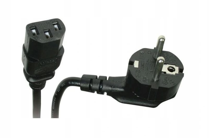 Kabel zasilający Kabel IEC C13 komputer PC Monitor