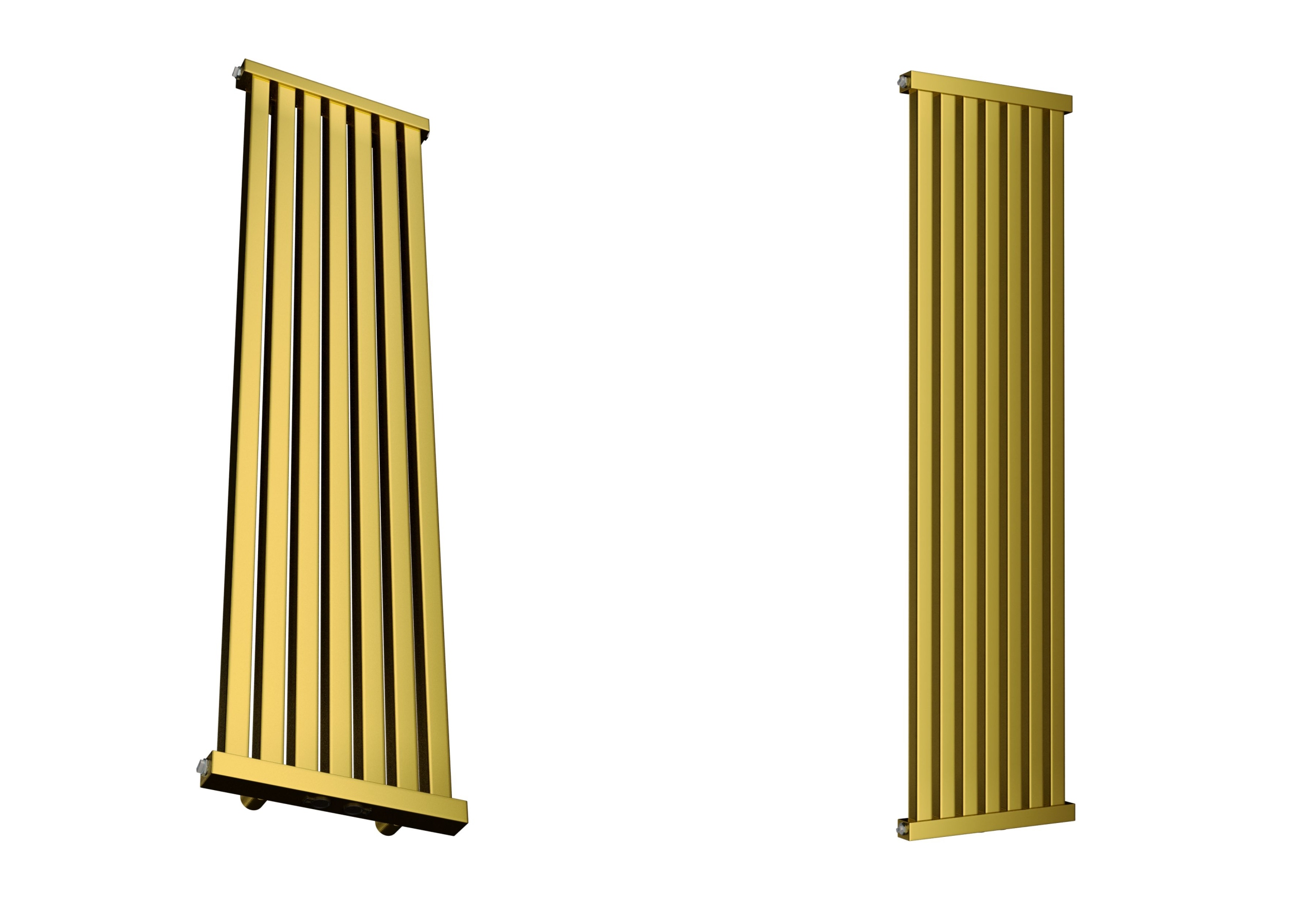 Dekoratívny Vodný Radiátor Simple 180/61 Zlatý