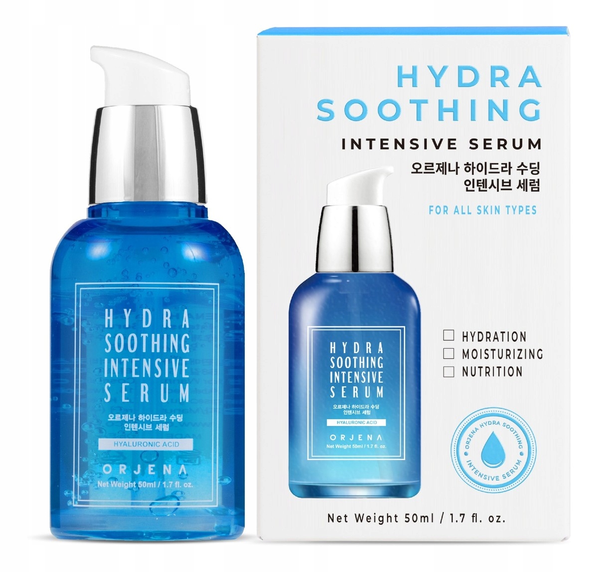 Orjena Hydra soothing intenzivně hydratační pleťové sérum 50 ml